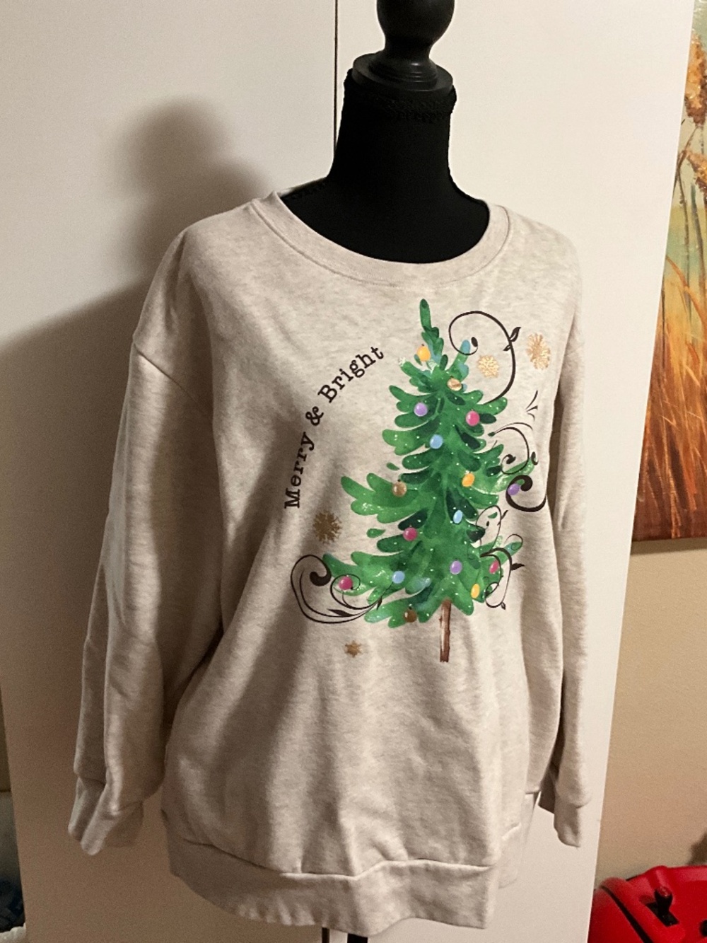 Christmas Sweatshirt, XL